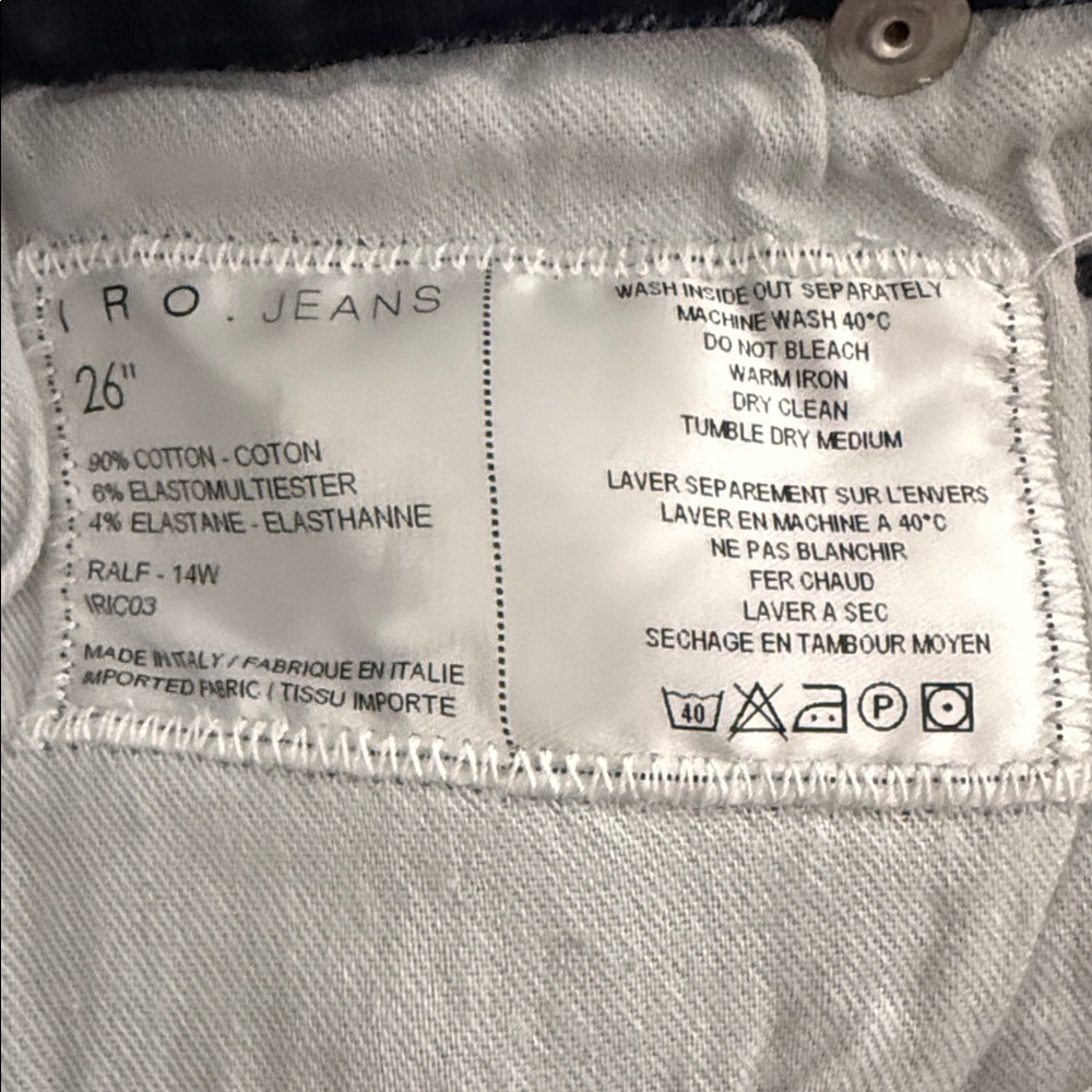 IRO distressed skinny Jeans 26 - Picture 6 of 12
